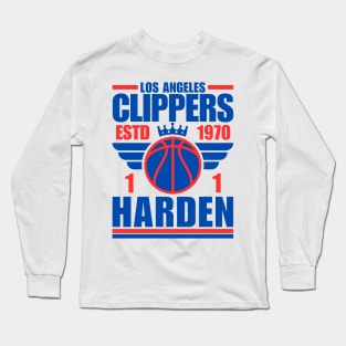 Los Angeles Clippers Harden 1 Basketball Retro Long Sleeve T-Shirt